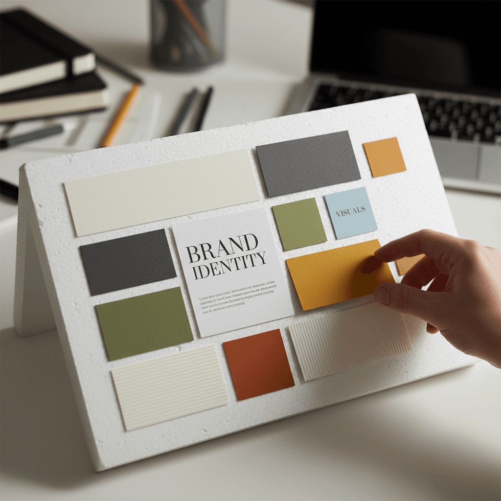 Brand identity and voice development