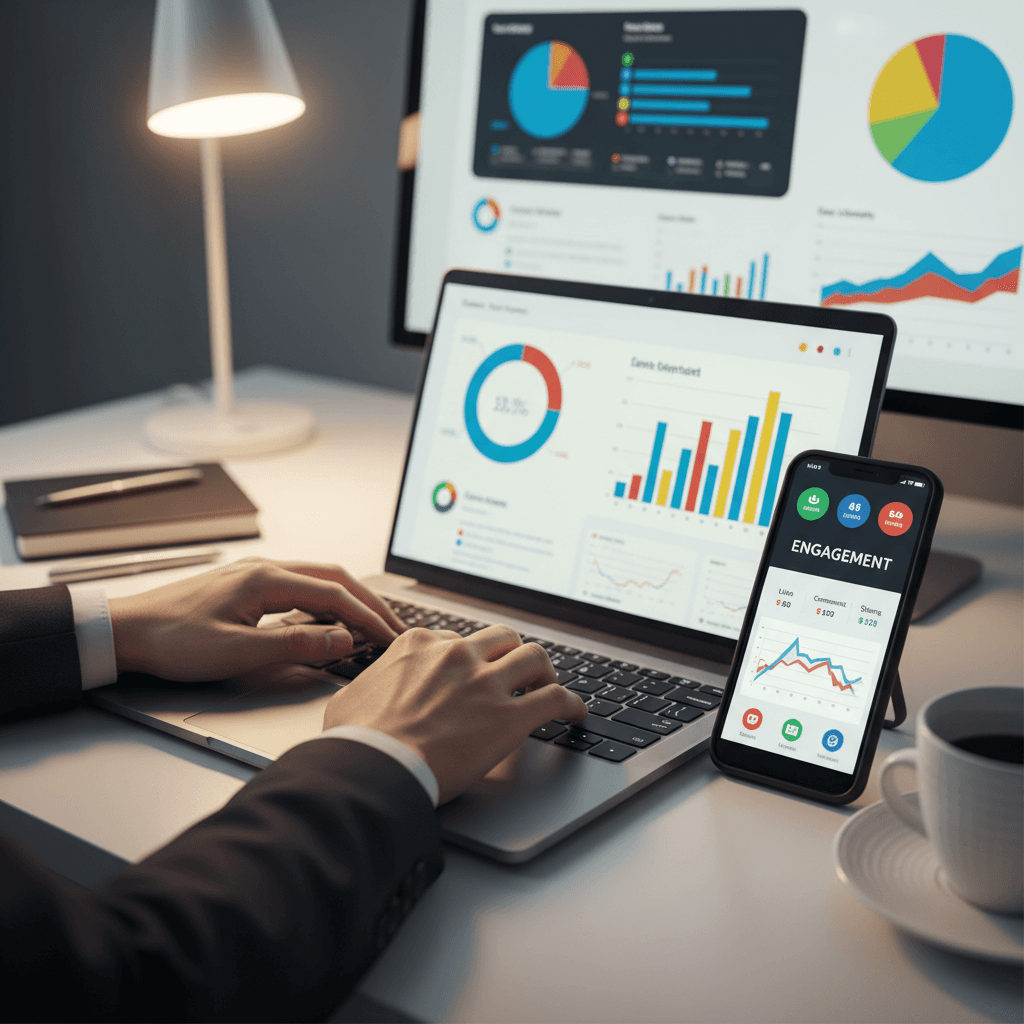 Managing social media accounts